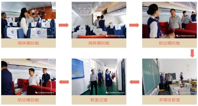 张放平一行来长沙铁航调研指导