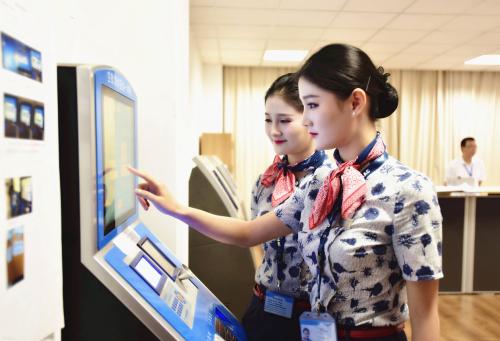 长沙铁航职业中等技术学校空中乘务班